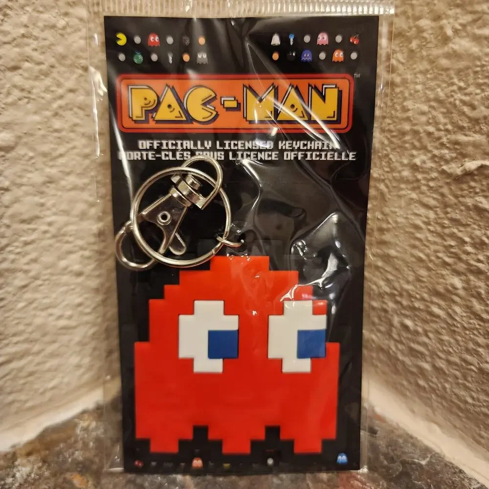 Keychain - Blinky Red Ghost (NEW) - Pac-Man - Namco